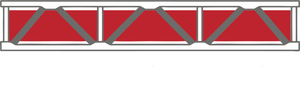 CSG branded logo of Fabrineering company with White type