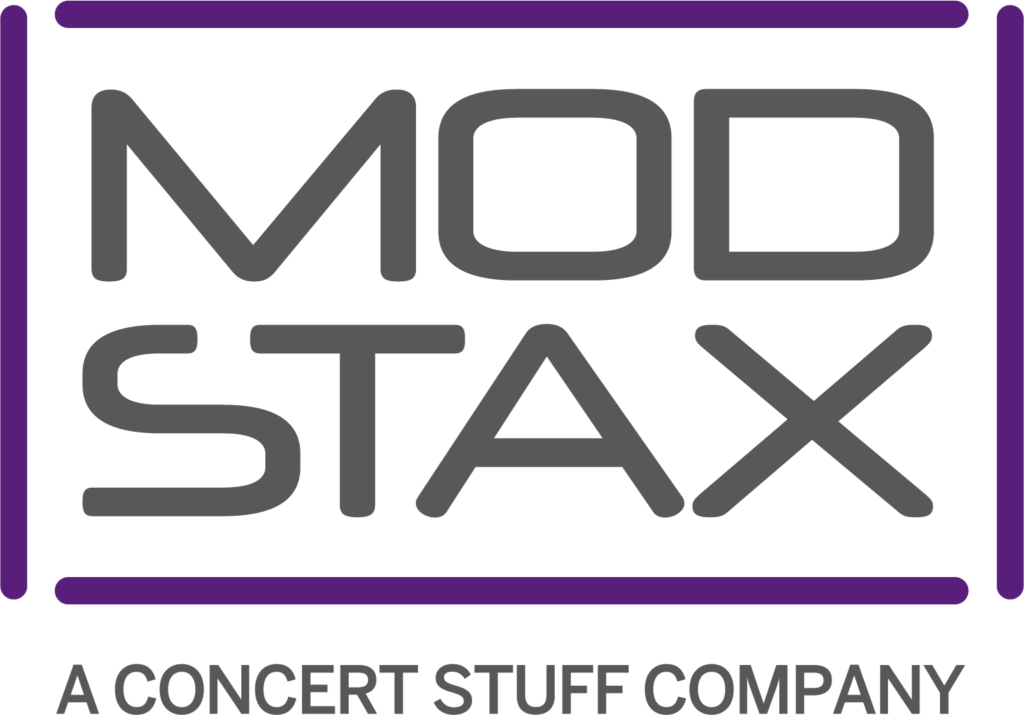 CSG branded logo of ModStax company in Purple and Gray